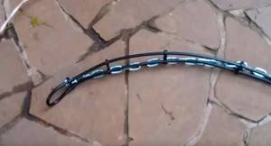 оцинкованная цепь для крепежа кабеля обогрева водостока
