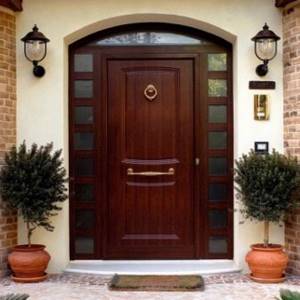 Деревянные входные двери для частного дома: Виды и Идеи