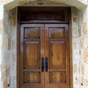 Деревянные входные двери для частного дома: Виды и Идеи
