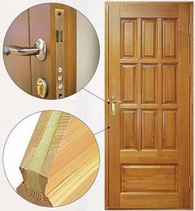 Как выбрать утепленную деревянную дверь