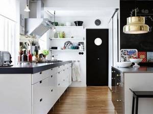 Двери для кухни в скандинавском стиле 3