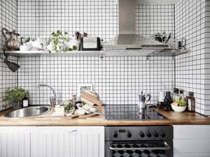Дизайн кухни в скандинавском стиле