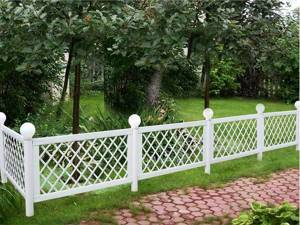 Декоративная садовая ограда
