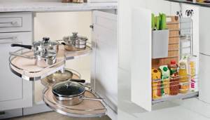 Система хранения кухонной посуды и аксессуаров