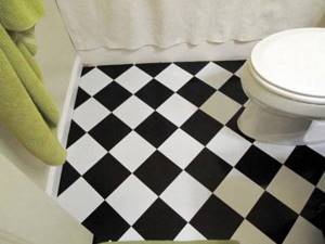 напольная плитка для туалета-как выбрать и уложить