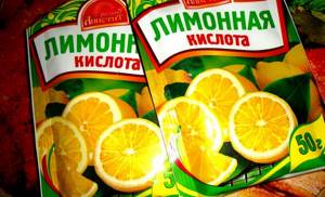 Чистящее средства из лимонной кислоты
