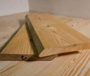 Планкен для внешней отделки деревянного дома