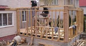 Как построить каркасную пристройку к деревянному дому своими руками: Пошаговая инструкция