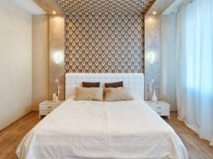 Как сделать Обои двух видов в спальне:Правила сочетания и Различные комбинации обоев для создания уникального интерьера спальни
