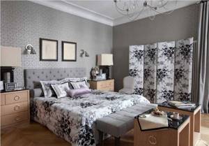 Как сделать Обои двух видов в спальне:Правила сочетания и Различные комбинации обоев для создания уникального интерьера спальни