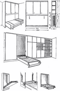 Как сделать трансформер шкаф-кровать