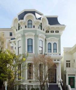Викторианский стиль оформление фасада дома