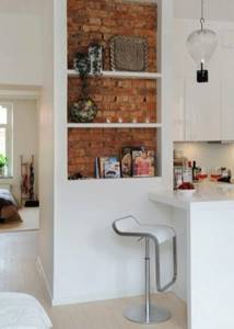 Как задекорировать Нишу в стене на кухне - дизайнерские идеи для оформления пространства