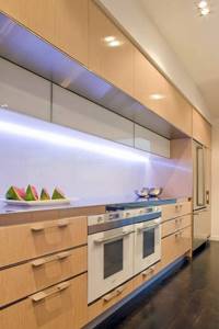 Подсветка кухонной ниши: принципы реализации