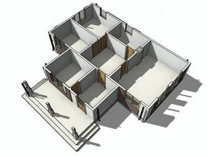 Какие проекты каркасных домов - чертежи: Обзор с размерами