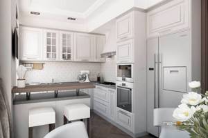 Кухня в белом стиле