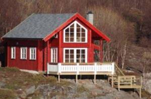 Раньше большинство норвежских домов были покрыты слоем дерна на крыше