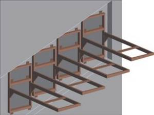 Особенности устройства консольных лестниц: Материалы для изготовления