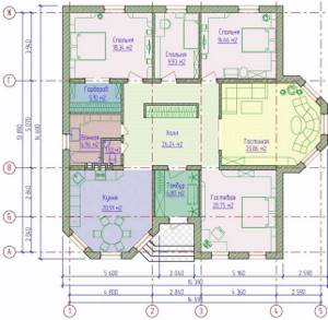 Планировка загородного дома и расположению комнат: варианты проектов