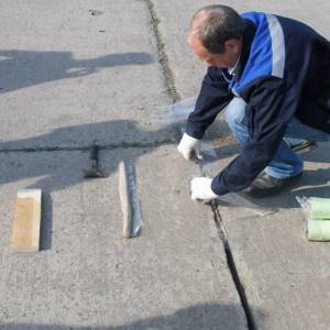 Герметизация герметиком для бетона