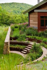 Проект дома на склоне с террасой: создаем ландшафтный дизайн склона