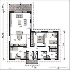 планировки одноэтажника (3)