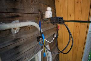 Ввод электричества в каркасный дом кабелем СИП