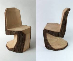 Вот такой стул можно сделать из колодки