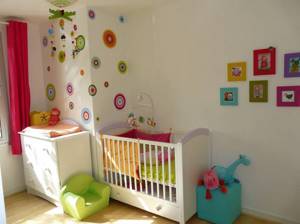 Эконом дизайн детской комнаты для малыша