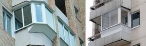 Остекление балкона с выносом: отзывы и технология