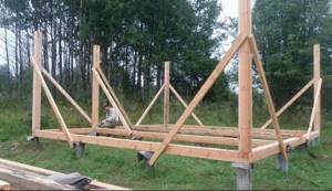Строительство дровняка на даче своими руками поэтапно? Обзор