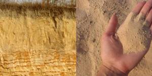 Особенности песчаного грунта