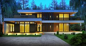 Il'dar-house Дома в стиле модерн от Sboev3_Architect Модерн