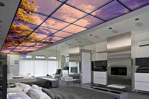 Выбираем натяжной потолок в зал? Идеи и Как рассчитать стоимость натяжного потолка в гостиную?