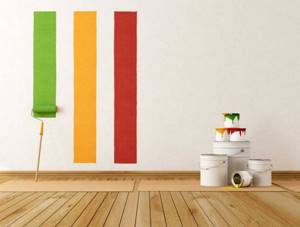 вариант использования водоэмульсионной краски в ремонте стен квартиры